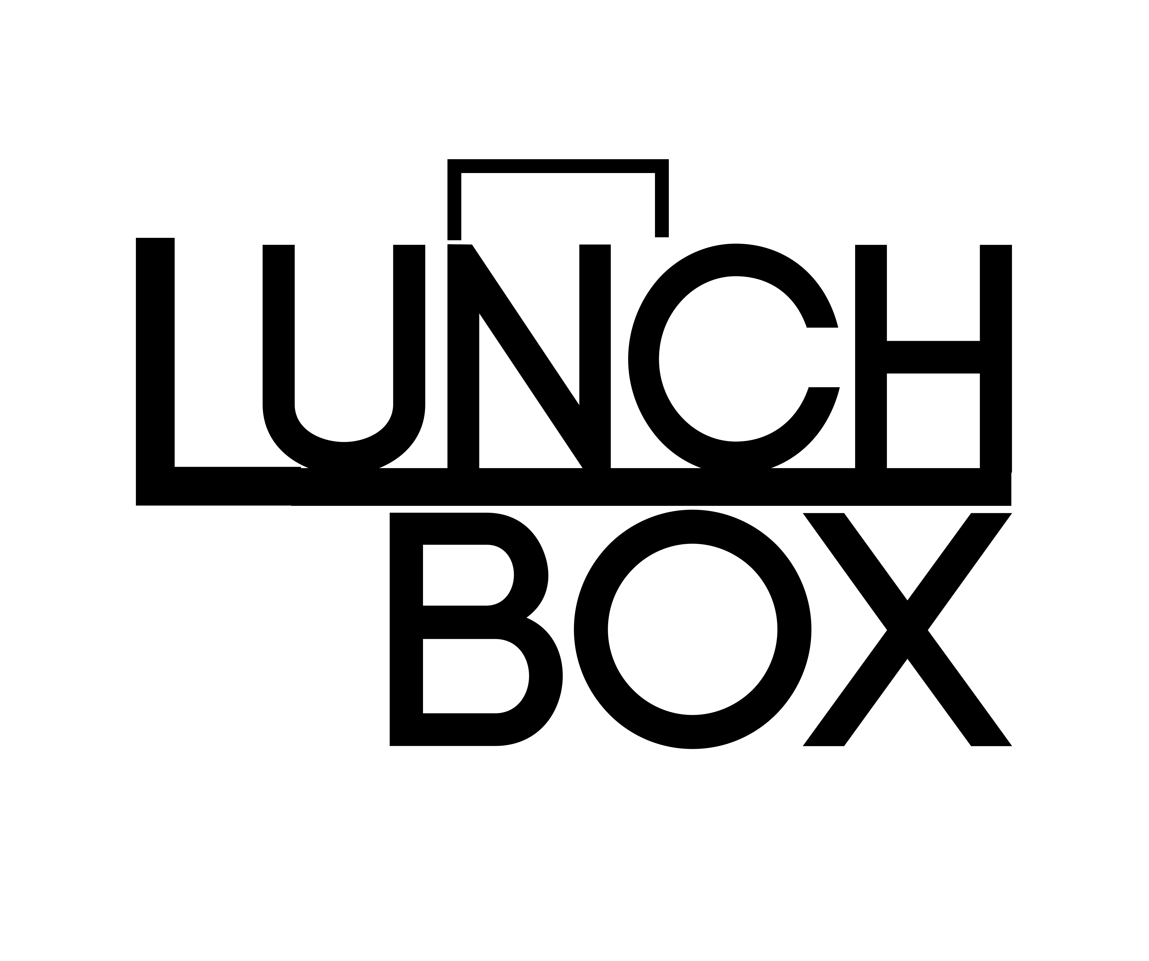 Logo med Lundh-box' navnetræk